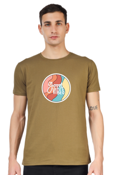 GOOD VIBES PRINT UNISEX T-SHIRT