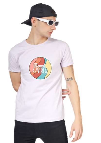 GOOD VIBES PRINT UNISEX T-SHIRT