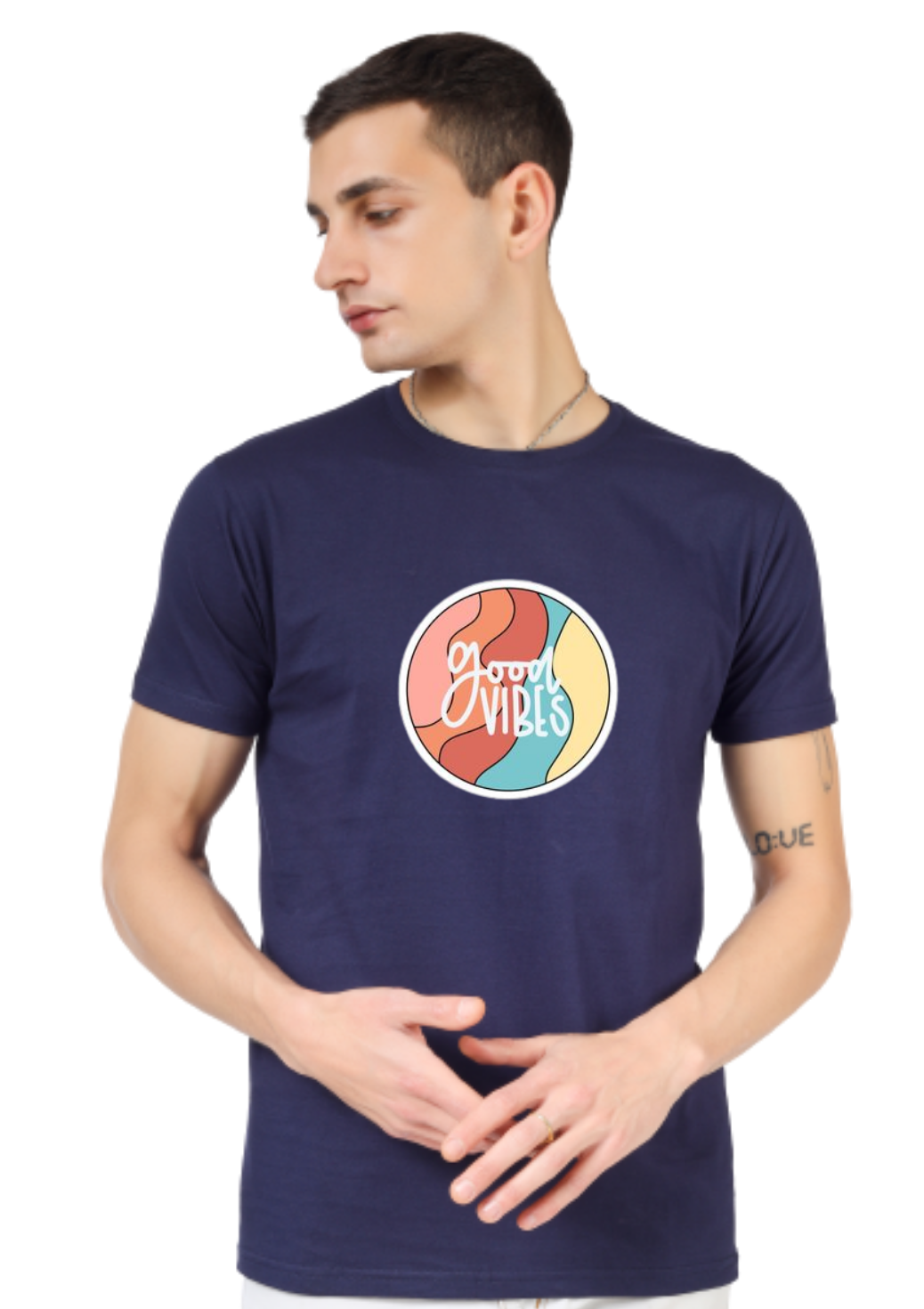 GOOD VIBES PRINT UNISEX T-SHIRT