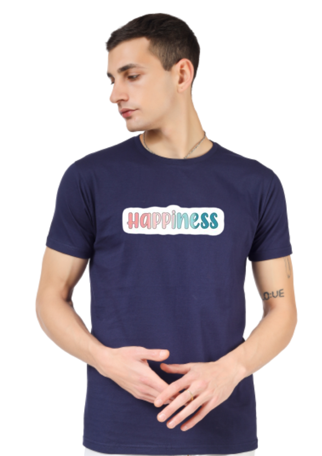 HAPPINESS PRINT UNISEX T-SHIRT