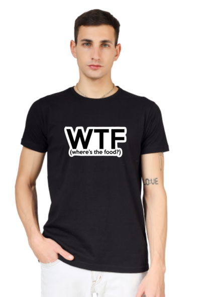 W.T.F PRINT UNISEX T-SHIRT