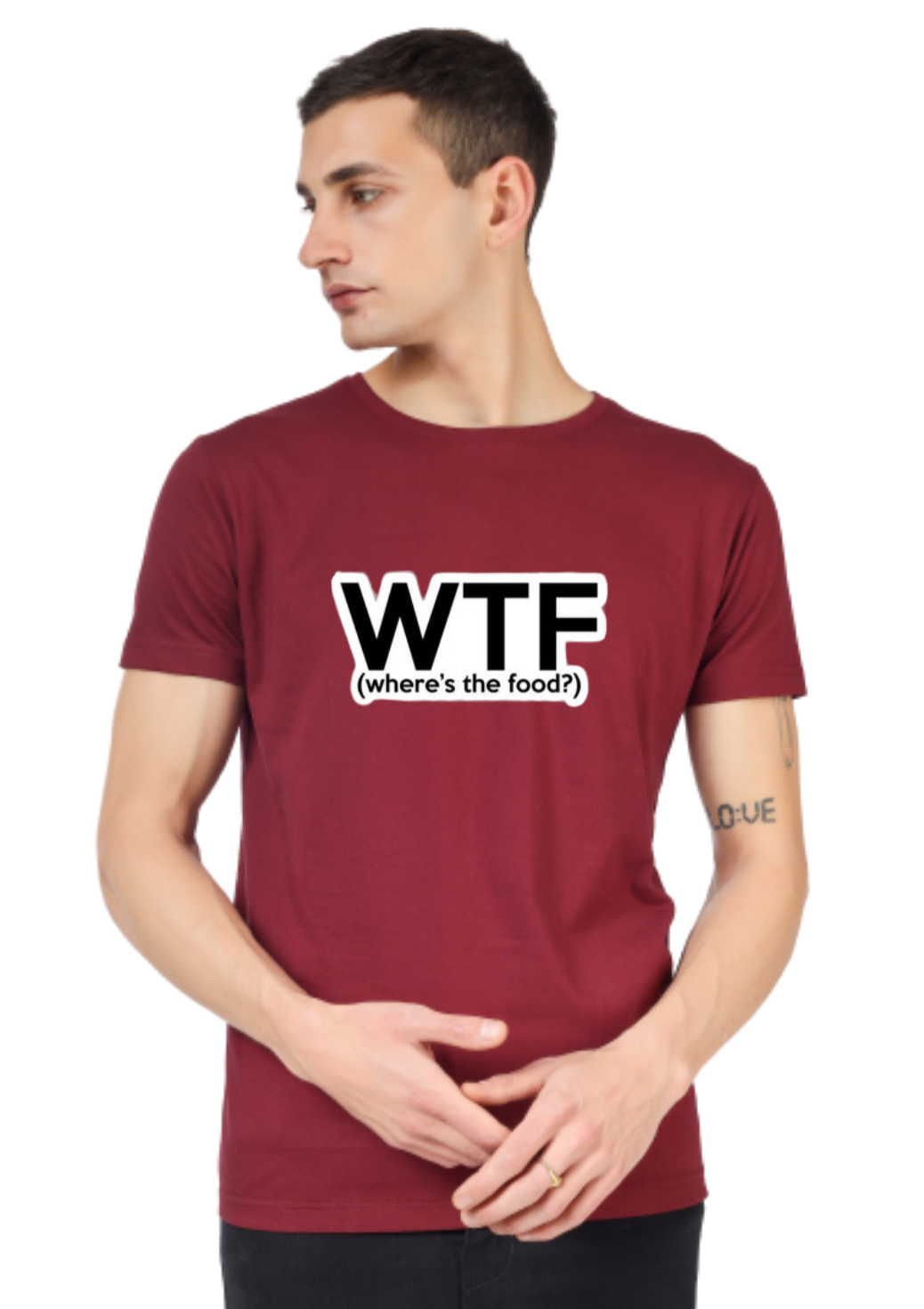 W.T.F PRINT UNISEX T-SHIRT