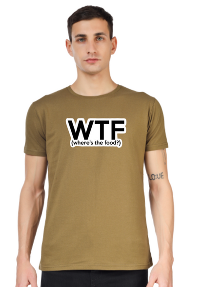 W.T.F PRINT UNISEX T-SHIRT