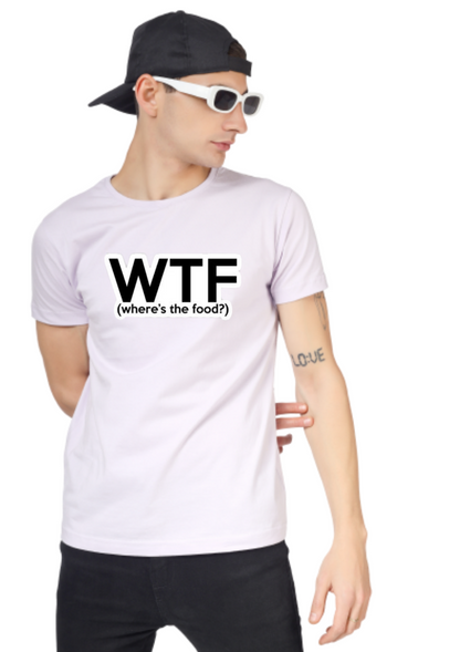 W.T.F PRINT UNISEX T-SHIRT