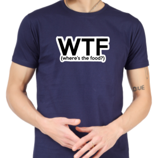 W.T.F PRINT UNISEX T-SHIRT