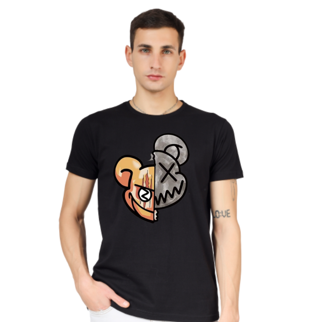 GOOD EVIL PRINT UNISEX T-SHIRT