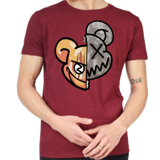 GOOD EVIL PRINT UNISEX T-SHIRT