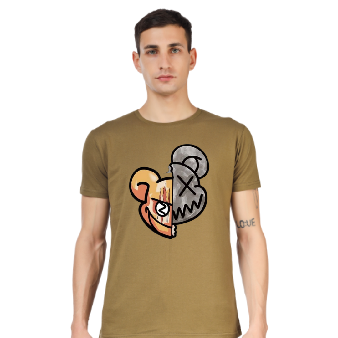 GOOD EVIL PRINT UNISEX T-SHIRT