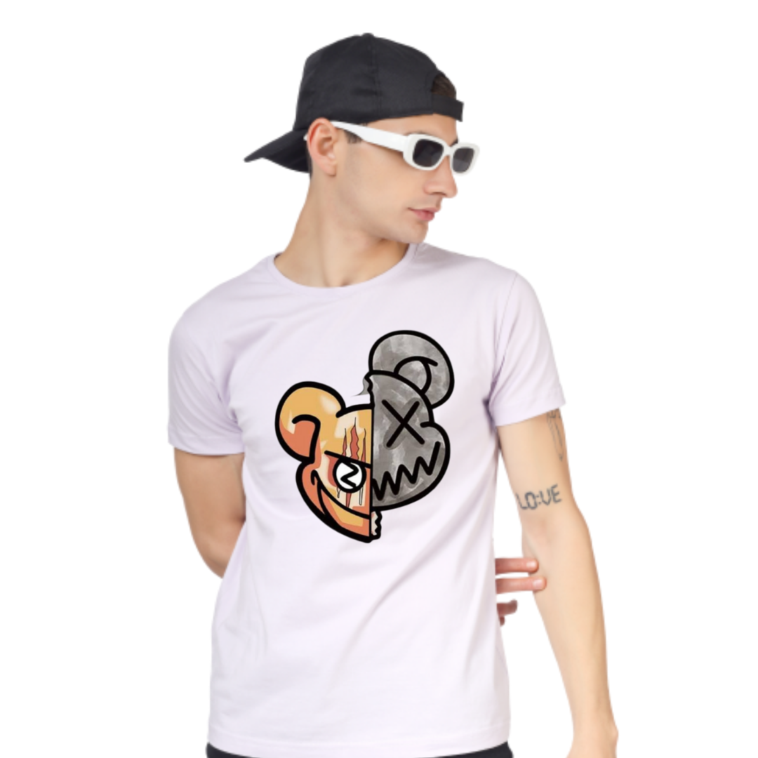 GOOD EVIL PRINT UNISEX T-SHIRT