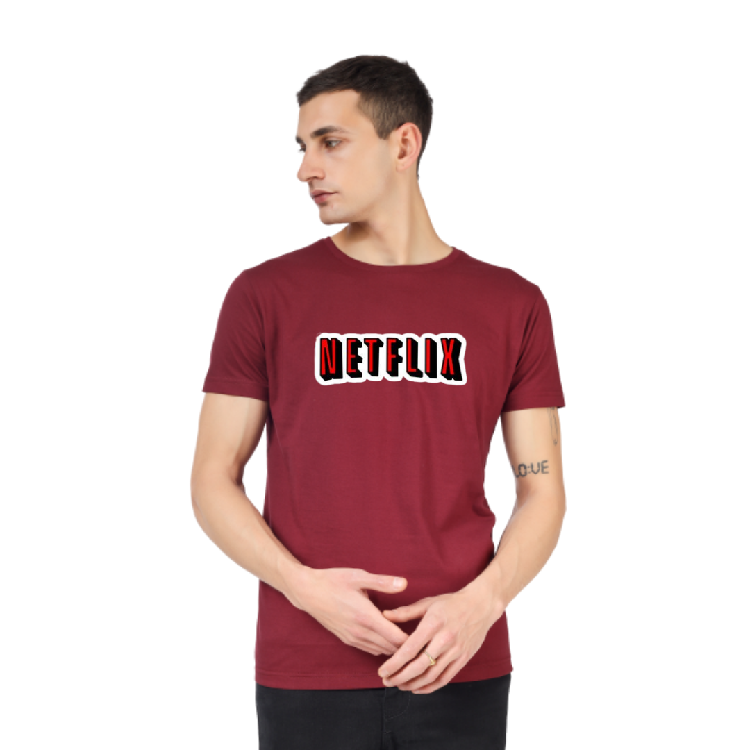 NETFLIX  PRINT UNISEX T-SHIRT