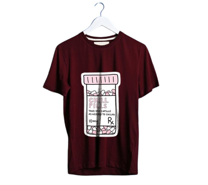 CHILL PILL CANDY PRINT UNISEX T-SHIRT
