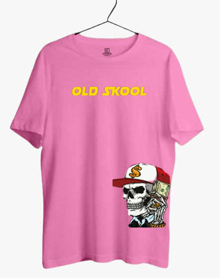 OLD SKOOL PRINT UNISEX T-SHIRT