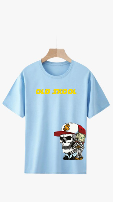 OLD SKOOL PRINT UNISEX T-SHIRT