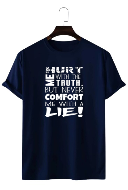 HURT ME WITH THE TRUTH PRINT UNISEX T-SHIRT
