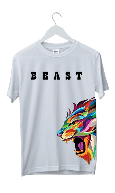 BEAST PRINT UNISEX T-SHIRT