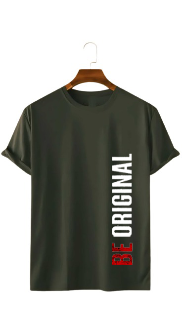 BE ORIGINAL PRINT UNISEX T-SHIRT