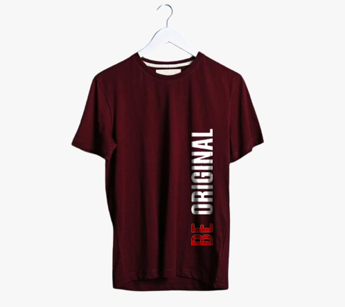 BE ORIGINAL PRINT UNISEX T-SHIRT