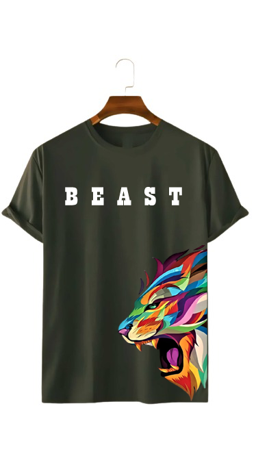 BEAST PRINT UNISEX T-SHIRT