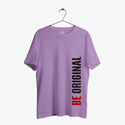 BE ORIGINAL PRINT UNISEX T-SHIRT