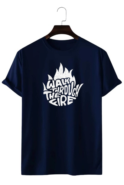WALKING THROUGH THE FIRE PRINT UNISEX T-SHIRT