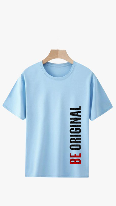 BE ORIGINAL PRINT UNISEX T-SHIRT