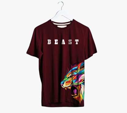 BEAST PRINT UNISEX T-SHIRT