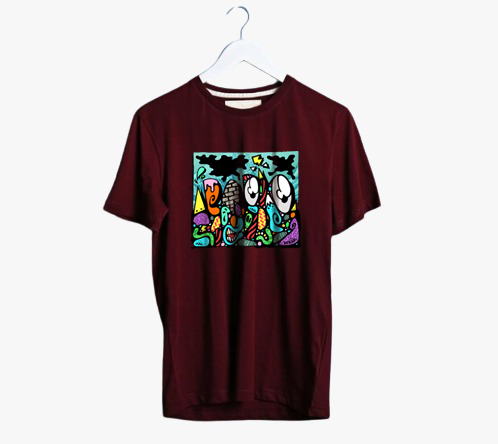 HOKUSAI PRINT UNISEX T-SHIRT