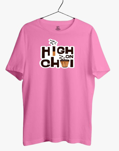 HIGH ON CHAI PRINT UNISEX T-SHIRT