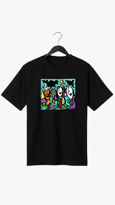 HOKUSAI PRINT UNISEX T-SHIRT