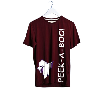PEEK A BOO! PRINT UNISEX T-SHIRT