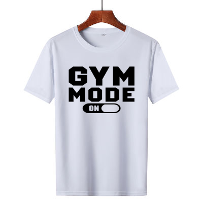 GYM MODE PRINT UNISEX T-SHIRT