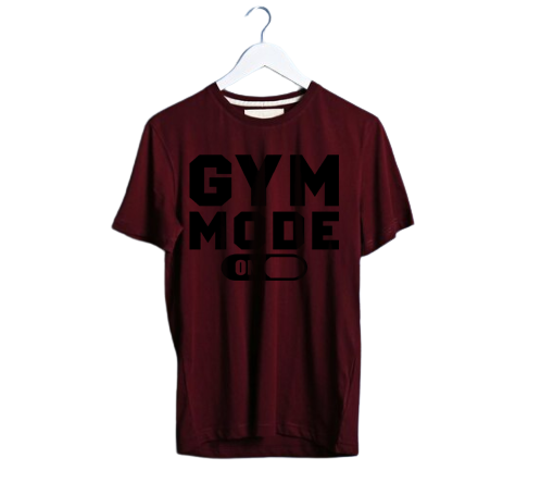 GYM MODE PRINT UNISEX T-SHIRT