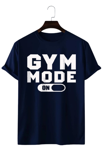 GYM MODE PRINT UNISEX T-SHIRT