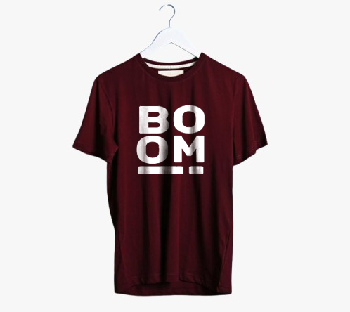 BOOM! PRINT UNISEX T-SHIRT