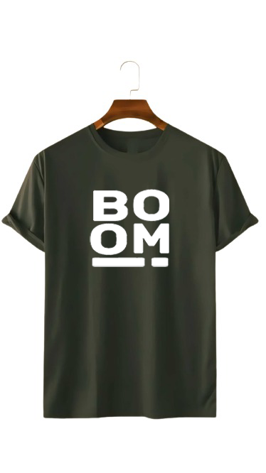 BOOM! PRINT UNISEX T-SHIRT