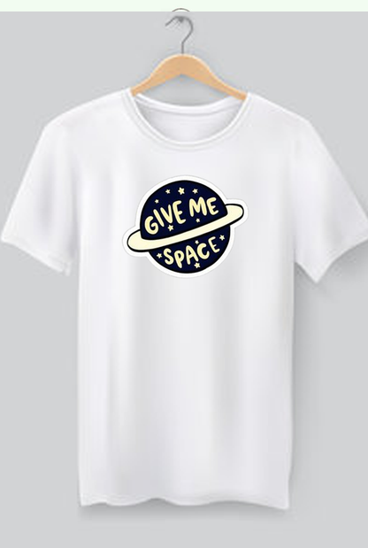 OVERSIZED give me space PRINT UNISEX T-SHIRT