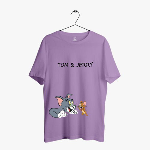 TOM AND JERRY-2 PRINT UNISEX T-SHIRT