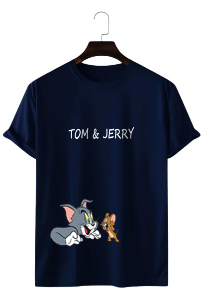 TOM AND JERRY-2 PRINT UNISEX T-SHIRT