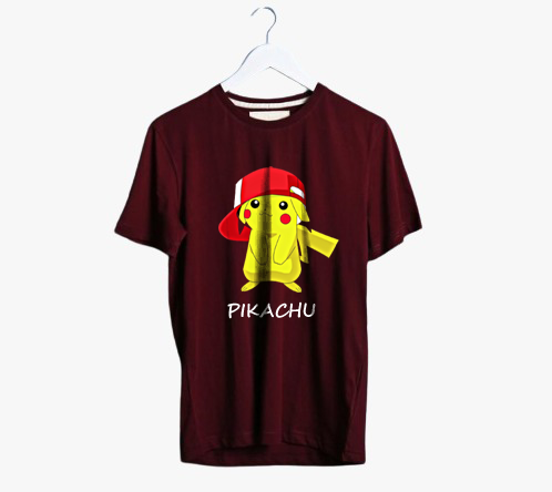 PIKACHU PRINT UNISEX T-SHIRT