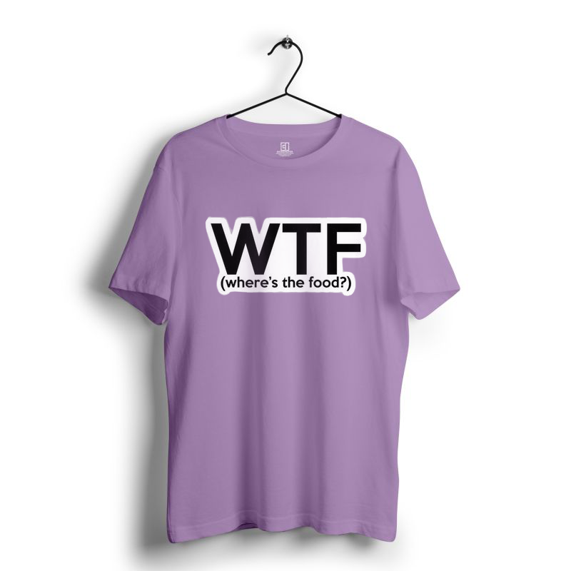 WTF where the food PRINT UNISEX T-SHIRT