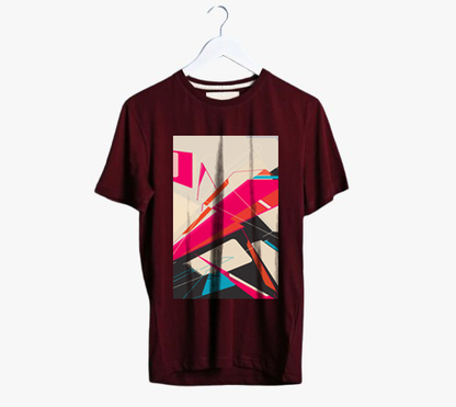 ABSTRACT-9 PRINT UNISEX T-SHIRT
