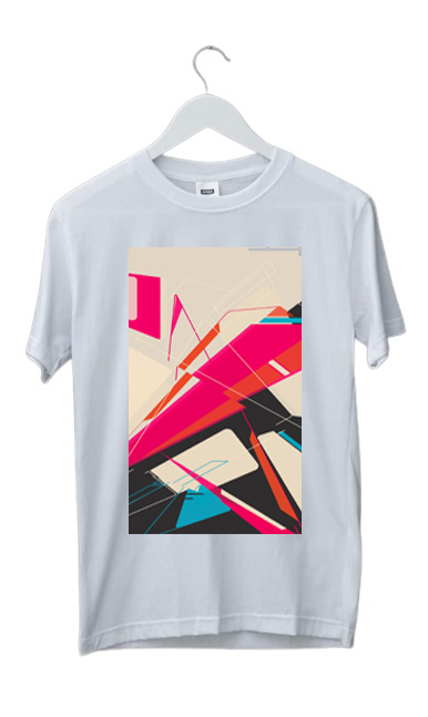 ABSTRACT-9 PRINT UNISEX T-SHIRT