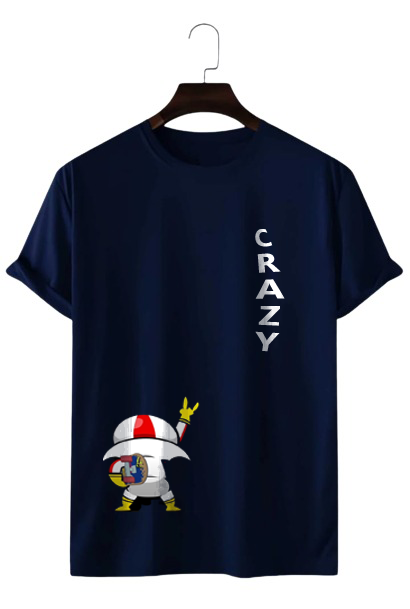 CRAZY KICK BUTTOSKI PRINT UNISEX T-SHIRT