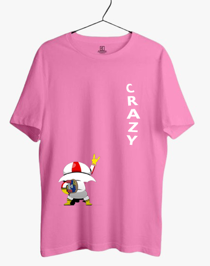 CRAZY KICK BUTTOSKI PRINT UNISEX T-SHIRT