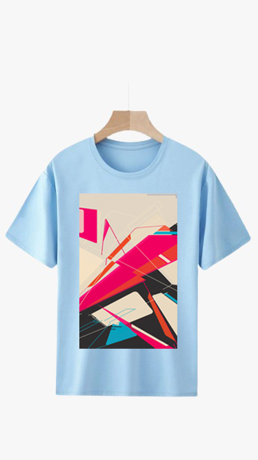 ABSTRACT-9 PRINT UNISEX T-SHIRT