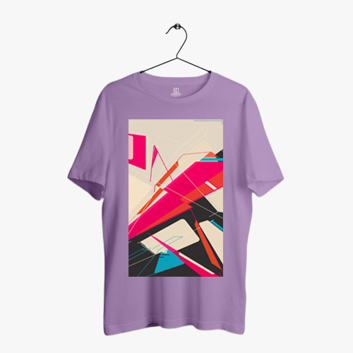 ABSTRACT-9 PRINT UNISEX T-SHIRT
