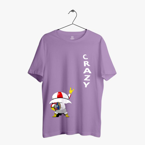CRAZY KICK BUTTOSKI PRINT UNISEX T-SHIRT