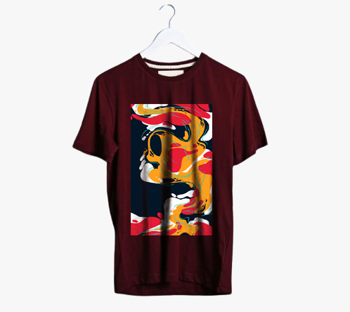 ABSTRACT-10 PRINT UNISEX T-SHIRT