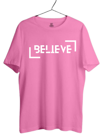 BELIEVE PRINT UNISEX T-SHIRT