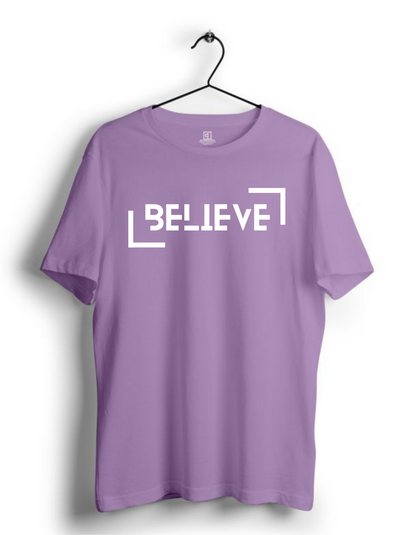 BELIEVE PRINT UNISEX T-SHIRT